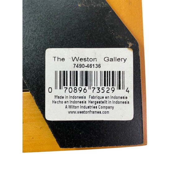 The Weston Gallery Photo Frame 4X6 Home Collection Wood Picture Frame Lot Of 2 - Picture 8 of 9